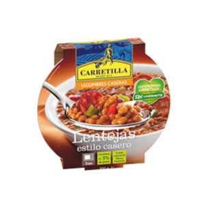 Carretilla: Bol Lentejas al estilo Casero