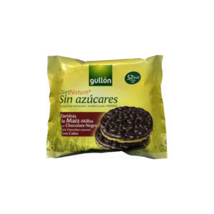 Gullón Diet Nature tortitas de maíz con chocolate negro 25g