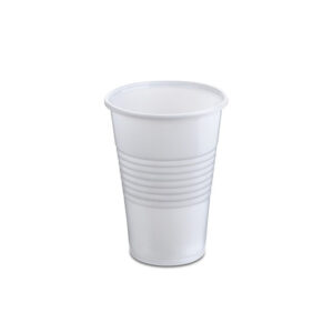 Vaso 220 cc Blanco/Transparente 3000 ud.