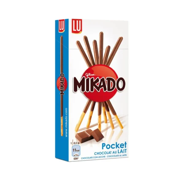 Mikado Pocket Leche 39 grs