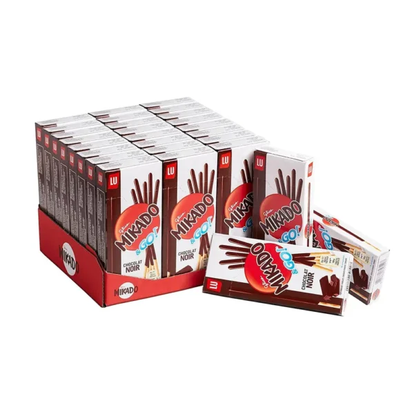 Mikado Pocket chocolate negro 39 grs