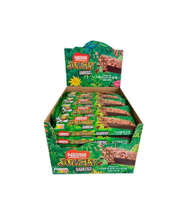 Snack Jungly barrita 34 g (30 ud) Nestlé