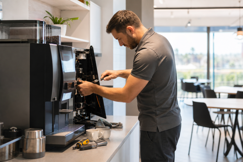 Cómo poner a punto las máquinas de café tras vacaciones: checklist para oficinas y operadores