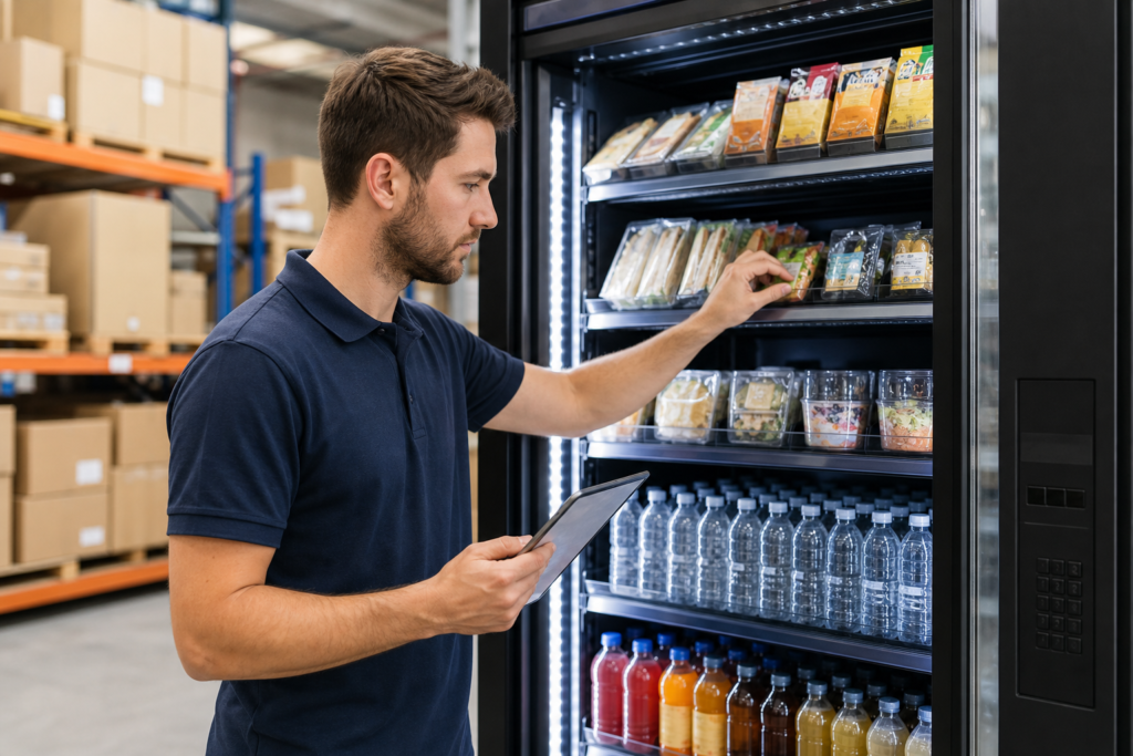 Rotación de snacks y alimentos refrigerados en verano: protocolo para puntos de autoservicio