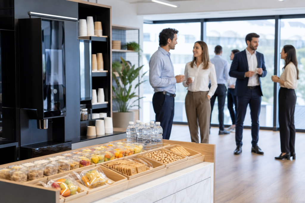 Cómo diseñar un surtido de snacks saludables para oficinas sin perder rotación